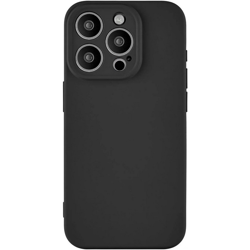 RCS603BL67PSN-I23 Чехол защитный Rocket Sense для iPhone 15 Pro Max, soft-touch матовый, TPU, чёрный